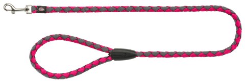 TRIXIE Smycz Cavo, L-XL: 1.00 m/o 18 mm, fuksja-grafit [TX-144211]