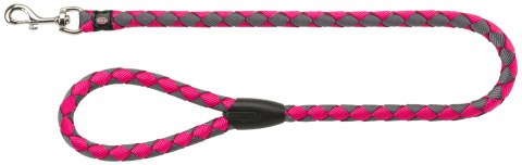 TRIXIE Smycz Cavo, S-M: 1.00 m/o 12.00 mm, fuksja-grafit [TX-143411]