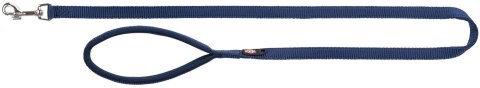 TRIXIE Smycz Premium, M-L: 1.00 m/20 mm, indygo [TX-200213]