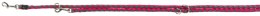 TRIXIE Smycz regulowana Cavo, S-M: 2.00 m/o 12.00 mm, fuksja-grafit [TX-143511]
