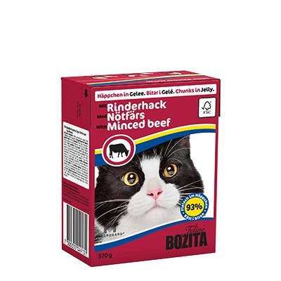 BOZITA Chunks in Jelly with Minced Beef 370g