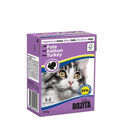 BOZITA Chunks in Jelly with Turkey 370g
