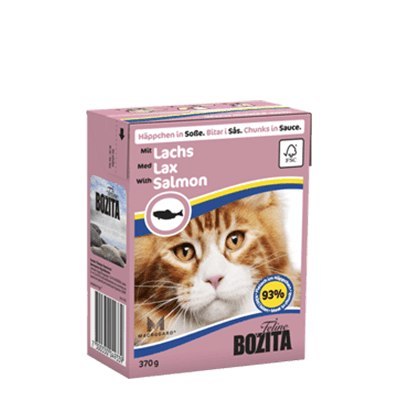 BOZITA Chunks in sauce with Salmon 370g