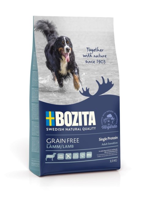 BOZITA Dog Grain Free Adult Sensitive Single Protein Lamb 3,5 kg