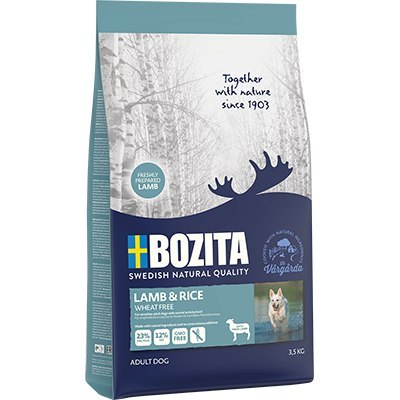 BOZITA Lamb & Rice Wheat Free 3,5 kg