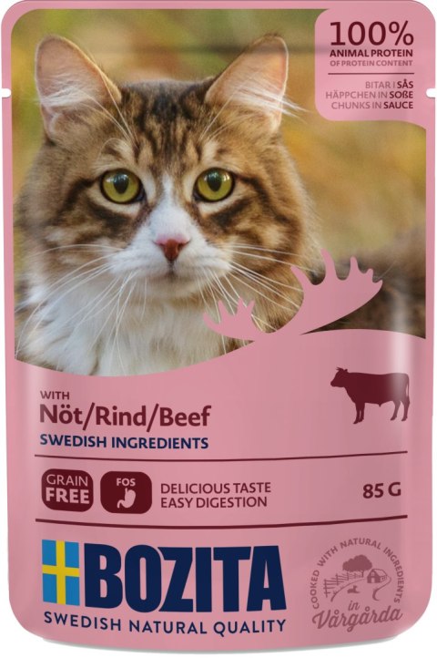 BOZITA Pouch HiS Beef (saszetka z wołowiną) 85g