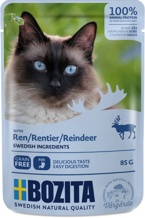 BOZITA Pouch HiS Reindeer (saszetka z reniferem) 85g