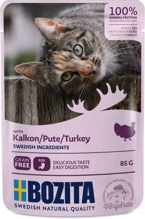 BOZITA Pouch HiS Turkey (saszetka z indykiem) 85g