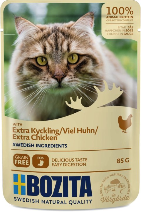 BOZITA Pouch HiS extra Chicken (saszetka z kurczakiem) 85g