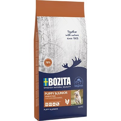 BOZITA Puppy & Junior Wheat Free 12,5 kg