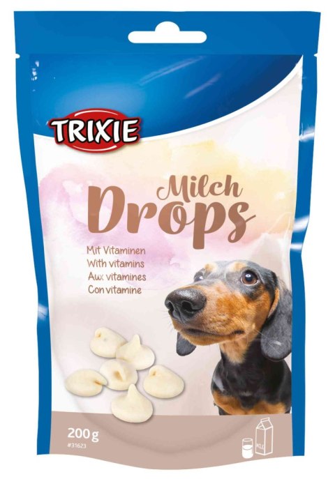 TRIXIE DROPSY MLECZNE 200G SASZETKA [TX-31623]