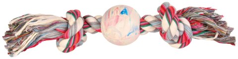 TRIXIE PIŁKA GUMOWA 7,5cm ZE SZNUREM [TX-3267]