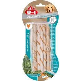 8in1 Przysmak Delights Pro Dental Twisted Sticks [T122531] 10 szt.