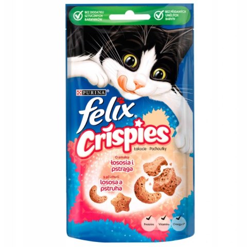 FELIX CRISPIES Łosoś Pstrąg 45g