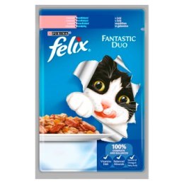 FELIX FANTASTIC DUO Sardynka Łosoś 85g