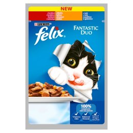 FELIX FANTASTIC DUO Wołowina Drób 85g