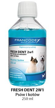 FRANCODEX PL Fresh dent - płyn do higieny jamy ustnej dla psów i kotów 500 ml [FR179121]