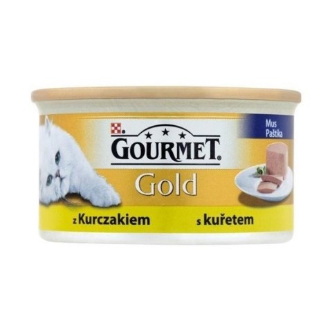 GOURMET GOLD - Mus z drobiem 85g