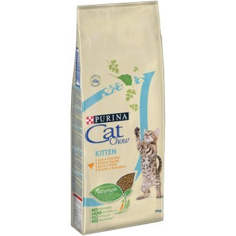 PURINA CAT CHOW KITTEN Bogata w kurczaka 15kg