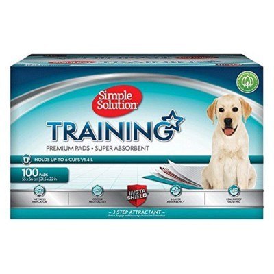 SIMPLE SOLUTION Puppy Training Pads - Maty treningowe dla szczeniąt 55x56 100szt