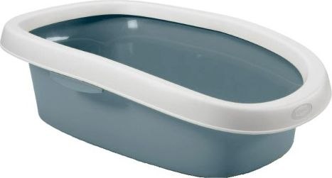 STEFANPLAST Kuweta SPRINT 20, biało-niebieska 58x39x17cm [81581]