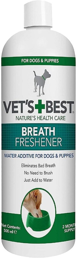 VET'S BEST Płyn do wody do higieny jamy ustnej 500ml