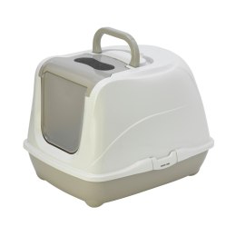 YARRO Toaleta FLIP nr 1 z filtrem i łopatką, kolor classic, 39x50x37cm ciepły szary [Y3412-0796 S]