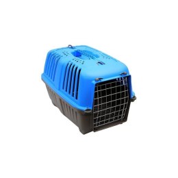 YARRO Transporter mały z metalowymi drzwiami Pratiko 1, 31,5x48x33 cm, niebieski [Y2510-04904 N]