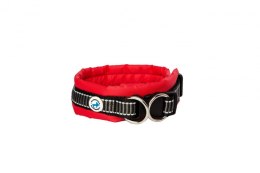 ALL FOR DOGS Klasyczna obroża Czerwona S