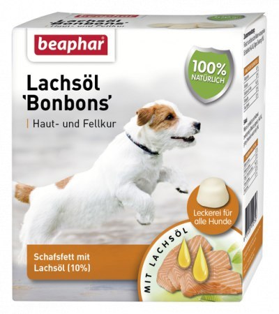 BEAPHAR LACHSOL BONBONS 245G - praliny z łososiem