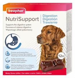 BEAPHAR NUTRISUPPORT TRAWIENIE 12 szt. - żelki wspomagające trawienie dla psów