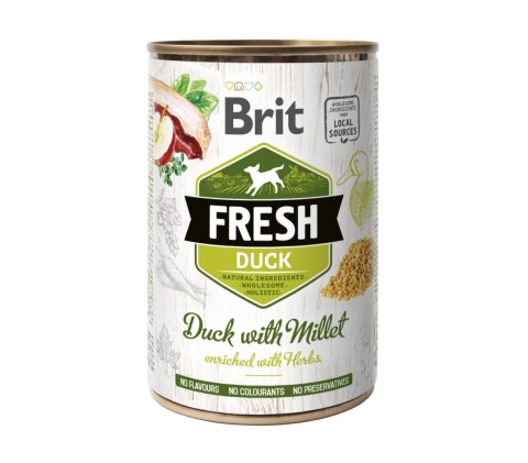 BRIT FRESH DUCK WITH MILLET 400 g