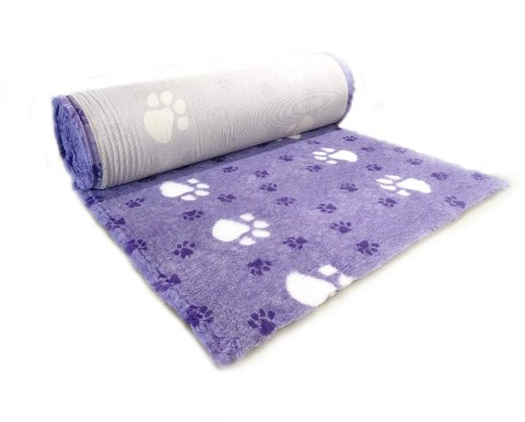 CANIFEL DryBed Posłanie (100x75) Big Paws Biało Chabrowy