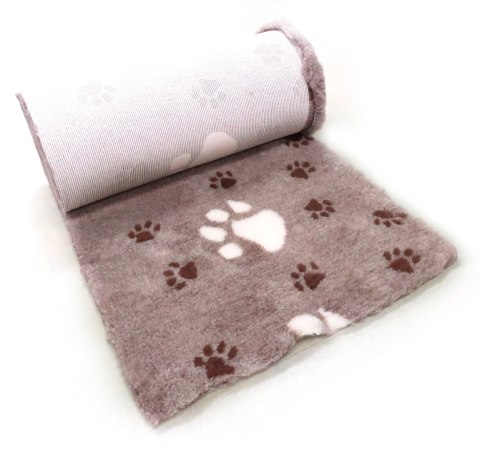 CANIFEL DryBed Posłanie (75x50) Big Paws Kremowo Czekoladowy