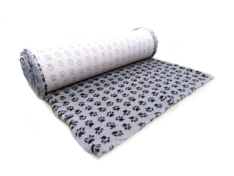 CANIFEL DryBed Posłanie (75x50) Small Paw Szaro Czarny