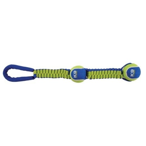 HAGEN Zabawka do przeciągania Zeus K9 Fitness z 2 piłkami, 53 cm [DH-3746]