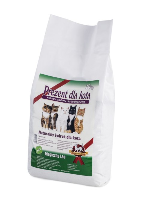 PREZENT DLA KOTA Żwirek zeolitowy Magiczny Las 10kg