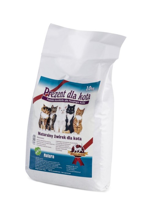 PREZENT DLA KOTA Żwirek zeolitowy Natura 10kg
