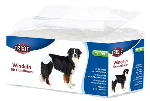 TRIXIE PIELUCHY dla suczki 12szt/op, M [TX-23633]