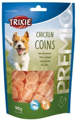 TRIXIE TALARKI Z MIĘSEM DROBIOWYM 100g - CHICKEN COINS 100g [TX-31531]