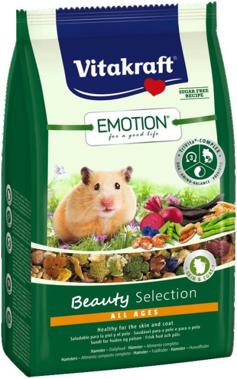 VITAKRAFT EMOTION BEAUTY karma dla chomika 600g
