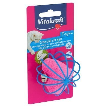 VITAKRAFT KULA Z SERCEM I DZWONKIEM zabawka d/kota WAGA!!!