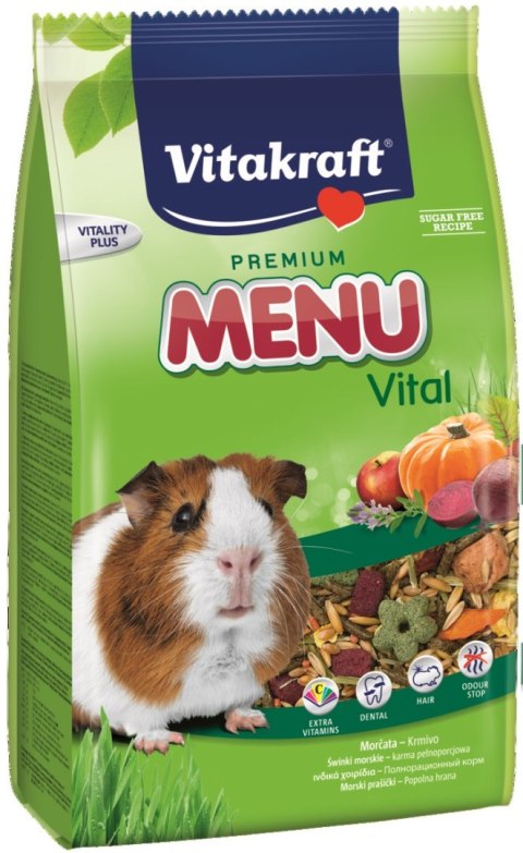 VITAKRAFT MENU VITAL karma dla świnki morskiej 400g