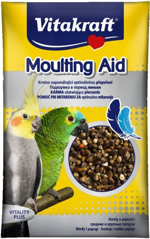 VITAKRAFT MOULTING AID karma uzupełniająca na pierzenie dla nimfy 25g