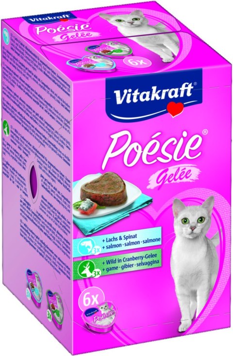 VITAKRAFT POESIE CREATION MULTIPACK GALARETKA karma dla kota 6x85g