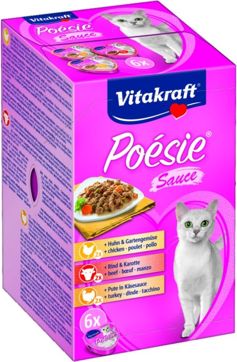VITAKRAFT POESIE CREATION MULTIPAK SOS karma dla kota 6x85g