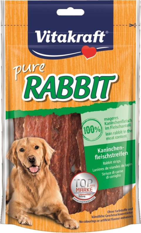 VITAKRAFT RABBIT Paski mięsne z królikiem przysmak dla psa 80g