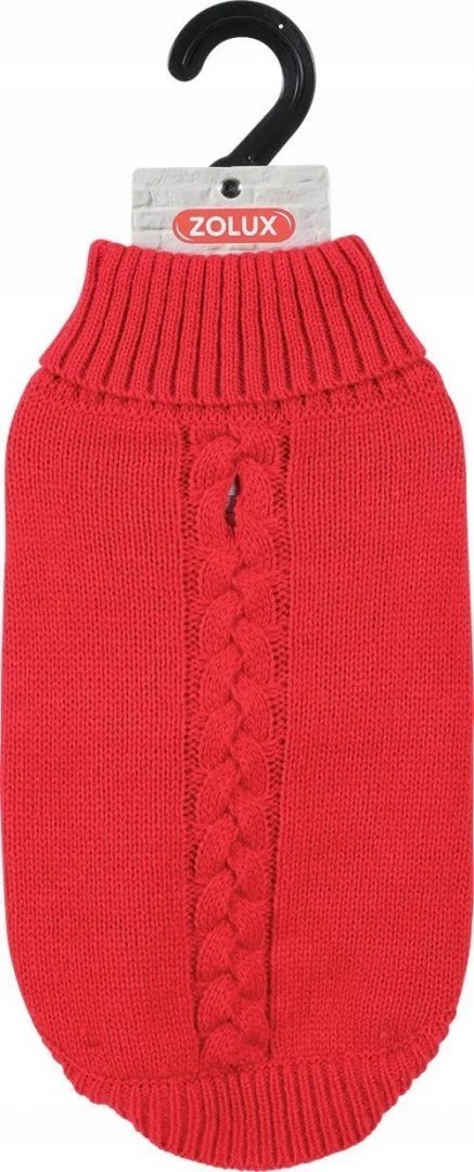 ZOLUX Sweterek Allure z golfem S30 czerwony [411460RGE]