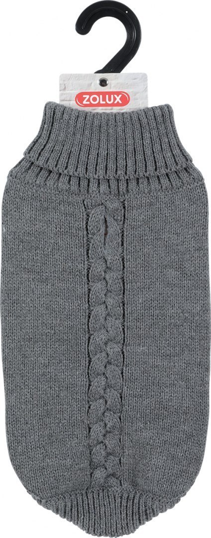 ZOLUX Sweterek Allure z golfem S35 szary [411461GRI]