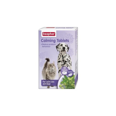 BEAPHAR CALMING TABLETS 20 TABL. - tabletki uspokajające